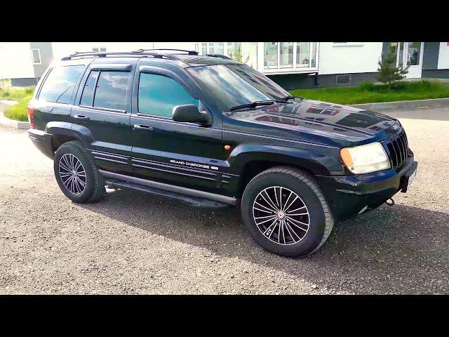 jeep WJ V8 выхлоп в бок