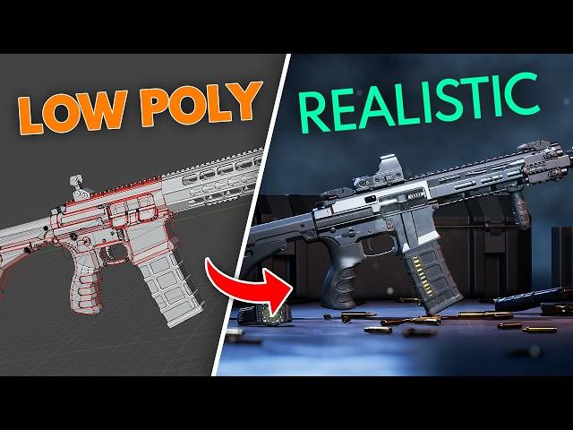 How We Went From Low-Poly to Realistic Gun Models