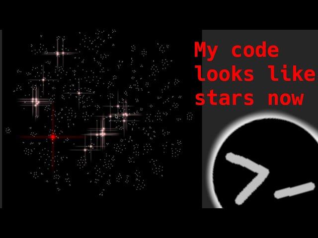 Star shader for my code visualizer