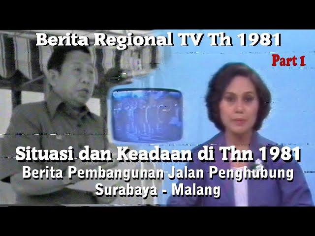 Berita Regional TV thn 1981,situasi dan keadaan th 1981