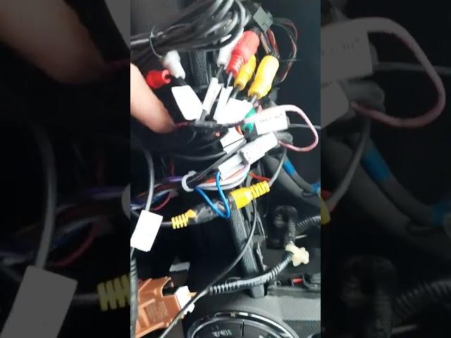 How to connect OEM reverse camera with after market Android panel in Honda Insight 2010- 2014