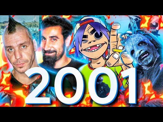 2001 год: Slipknot, Rammstein, Tool, Drowning Pool, P.O.D. | Перемотка