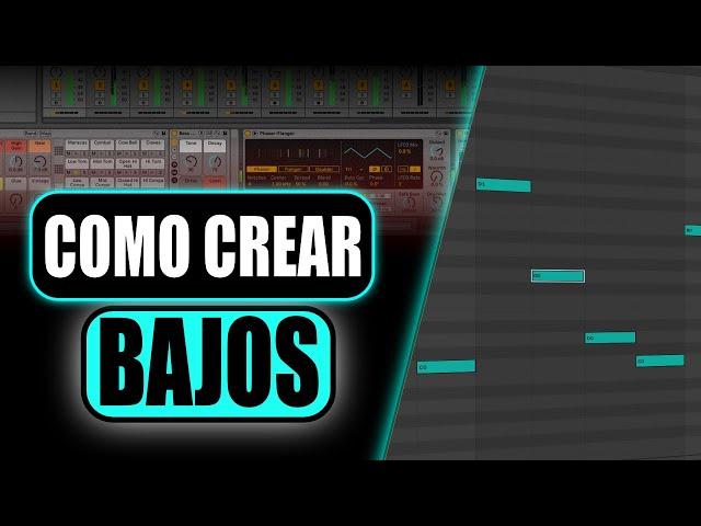 Guia Completa COMO CREAR UN BASS // conceptos basicos #ableton @Ableton