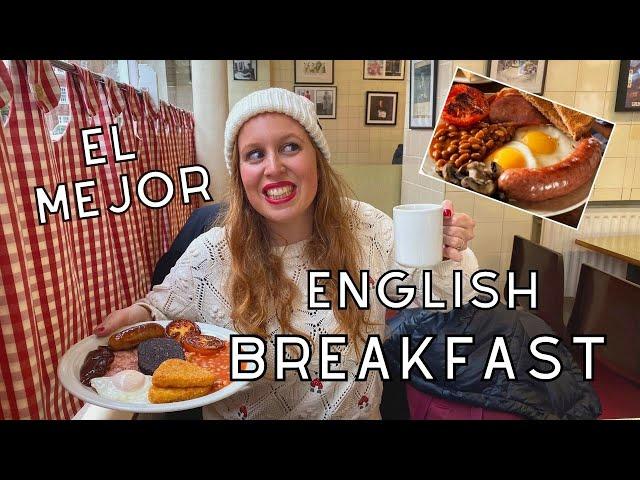 EL mejor FULL ENGLISH BREAKFAST de LONDRES + Localización secreta de HARRY POTTER | LONDRES ESENCIAL