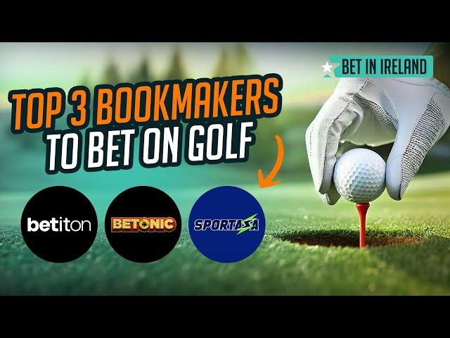 Top 3 golf bookmakers