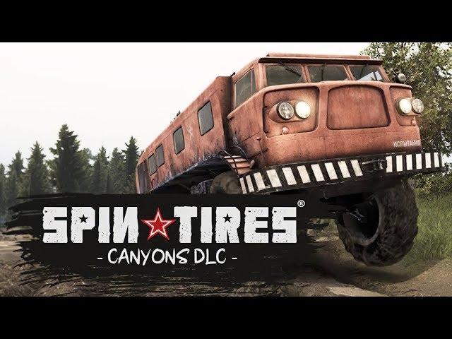 SpinTires - Новое DLC Canyons - Каньон #1