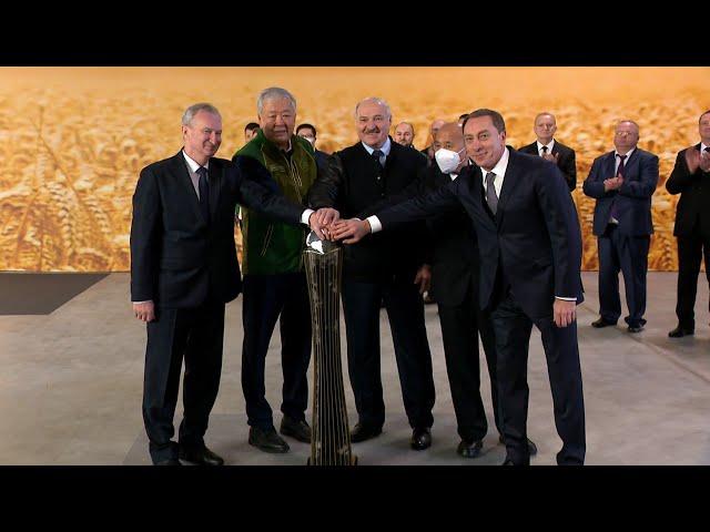 Lukashenko: Today is a historical day! A gift made with our own hands, our own brain! // BNBC