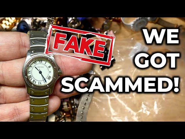 We Got Scammed From a Watch Mystery Bag! - Unboxing