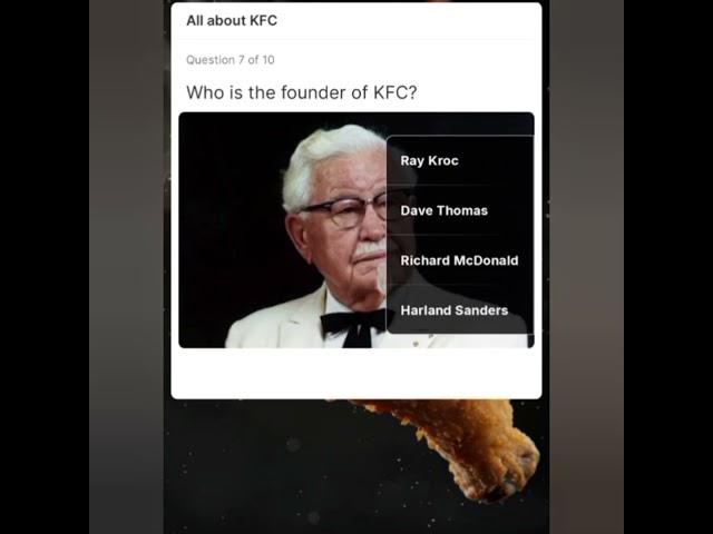 All About KFC .in hich quiz app answers help tech view
