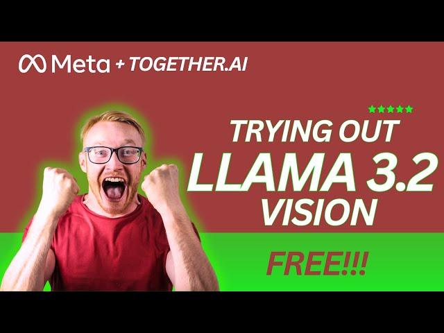 Try Llama3.2 (11B, 90B) for FREE. Create App with screenshots. #nocode #generativeai #llama3 #vision