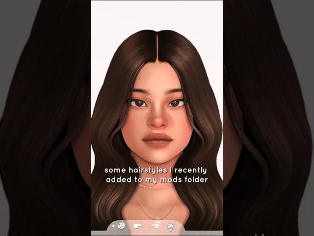 some hair cc for you | the sims 4 #shorts #sims4 #gaming