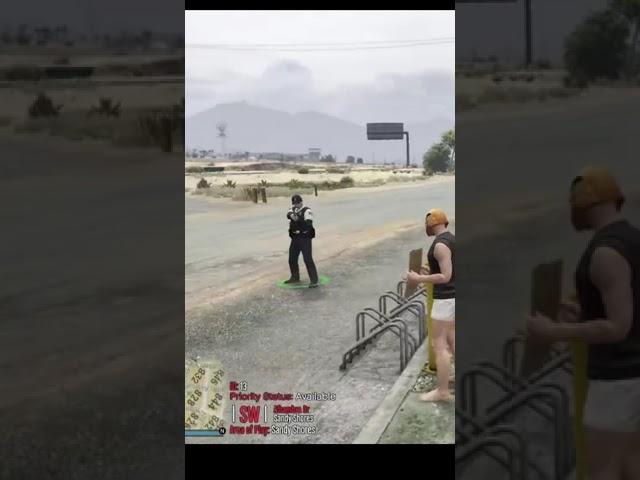 HALP theres a cop! #gta #comedy #gtaonline #gtarp #gtav #fivemtrolling #gaming #fivemtroll