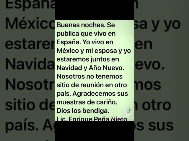 Lic. Enrique Peña Nieto. https://vm.tiktok.com/ZM6fUgt7N/