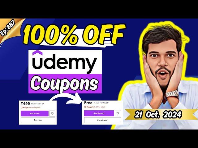 #Ep-887 UDEMY Coupon Code 2024 || Udemy FREE Courses || How to Download Udemy Courses for FREE