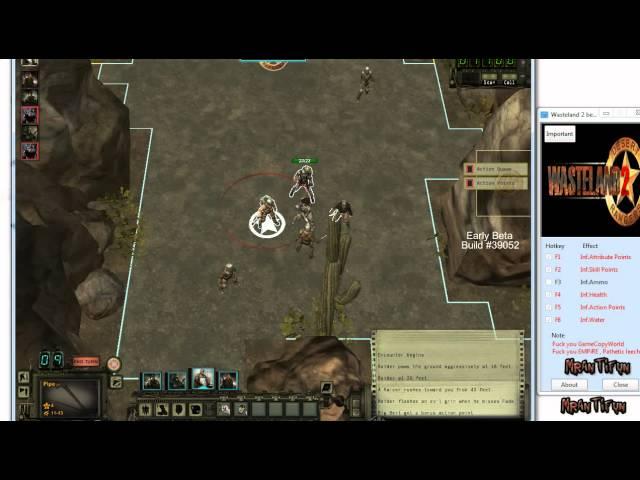 Wasteland 2 beta Build 39052 Trainer +6