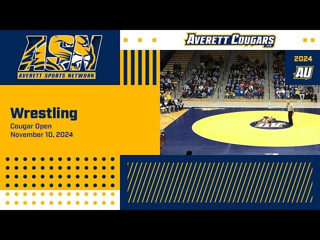 Mat 3 - Averett men's wrestling Cougar Open