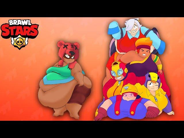 All brawler Got Fat - Brawl Stars || Brawl Stars brawler Got Fat