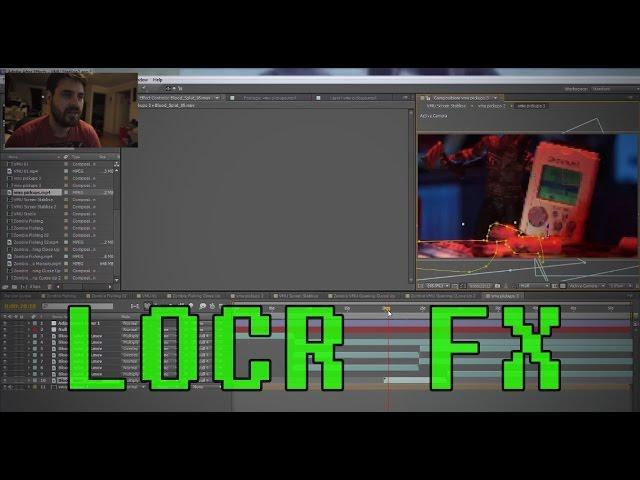 LOCR FX - Adobe After Effects Digital Blood Splatter Tutorial