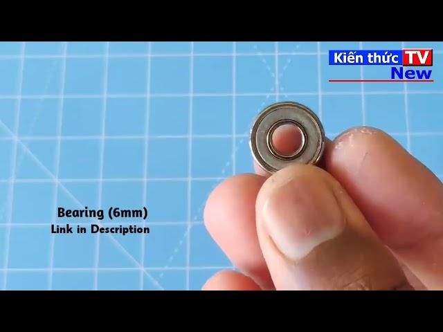 Powerful Mini Brushed Motor Using Free Energy Generator