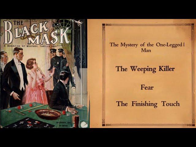 4 Short Detective & Mystery Stories | The Black Mask December 1921