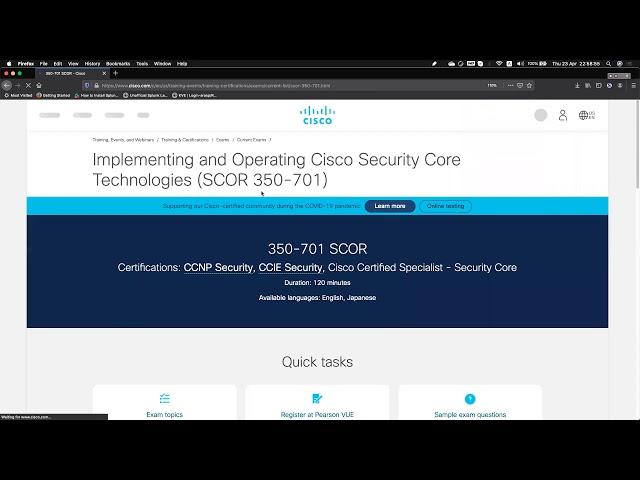 PASS Cisco Scor 350-701 in RECORD TIME on DAY 1 of 2024