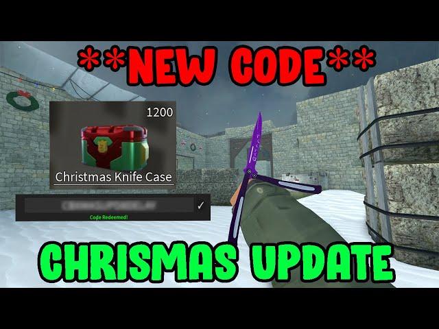 CHRISTMAS UPDATE **NEW CODE AND CASE** (RAN OUT OF COPIES)