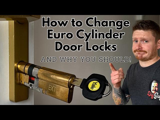 How to Change a Euro Cylinder Door Lock and How to Avoid Lock Snapping!