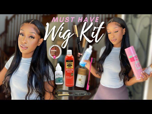 EVERYTHING YOU NEED TO SLAY YOUR WIG | WIG INSTALL STARTER PACK | WEST KISS HAIR