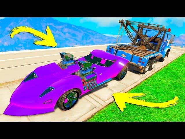 НАШЕЛ БЫСТРУЮ ТАЧКУ ИЗ HOT WHEELS В GTA 5 ONLINE ! - БИТВА ЭВАКУАТОРОВ В ГТА 5 ОНЛАЙН