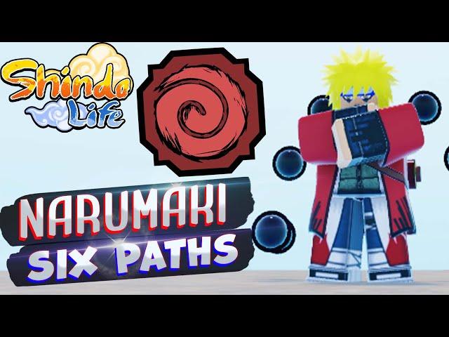 Шиндо Лайф Нарумаки 6 путей ОБЗОР  Shindo Life Narumaki Six Paths