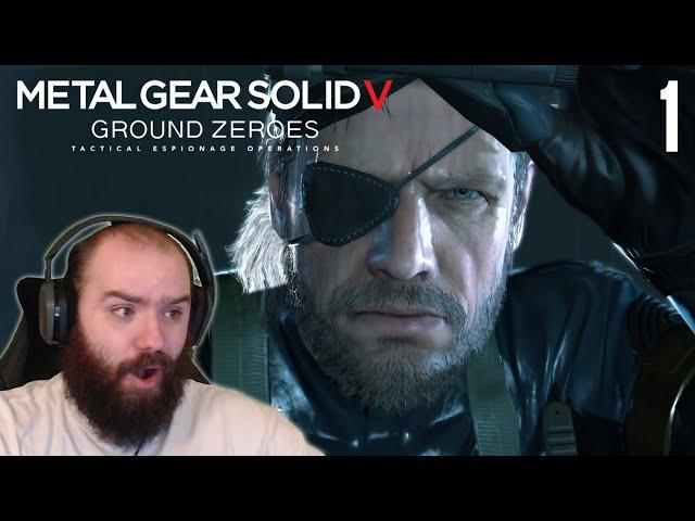 Kept You Waiting, Huh? Metal Gear Solid V: Ground Zeroes | Blind Playthrough [Part 1]