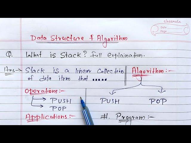 Stack in Data Structure | Learn Coding