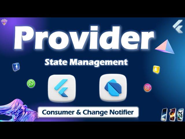 Flutter Provider | Provider State Management in flutter | Provider