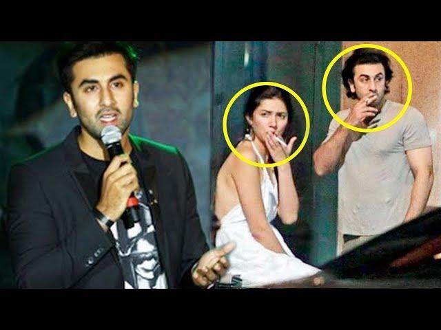 Ranbir Kapoor’s ANGRY Reply On Being CAUGHT Smoking With Mahira Khan