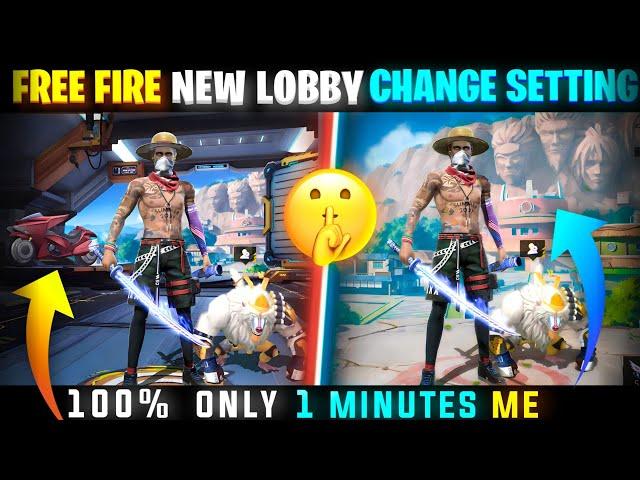 Free Fire New Naruto Lobby Change | Free Fire Lobby Change | Free Fire Me Lobby Kaise Change Kare