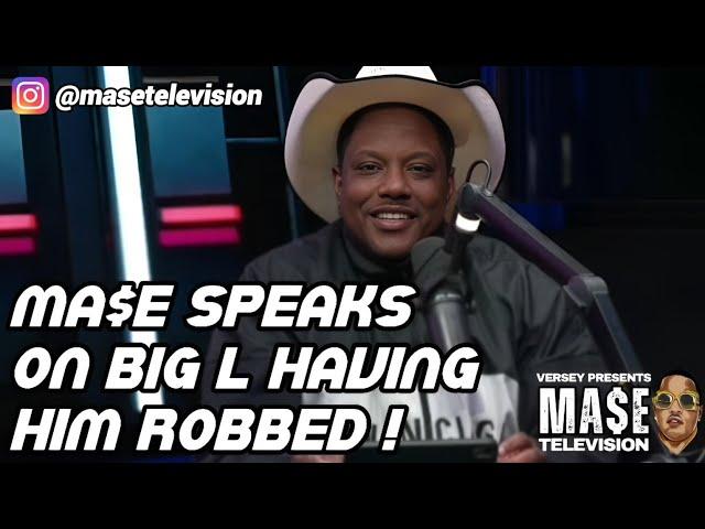 MASE SPEAKS ON BIG L HAVING HIM SET UP !!