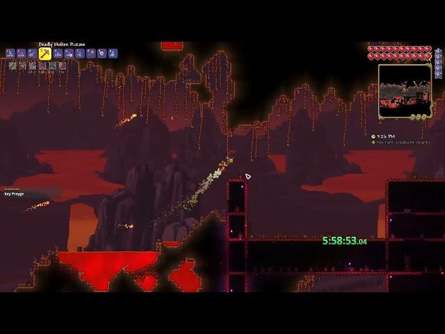 How to get Night's Edge before Skeletron on Getfixedboi Legendary Hardcore - Terraria Zenith tricks