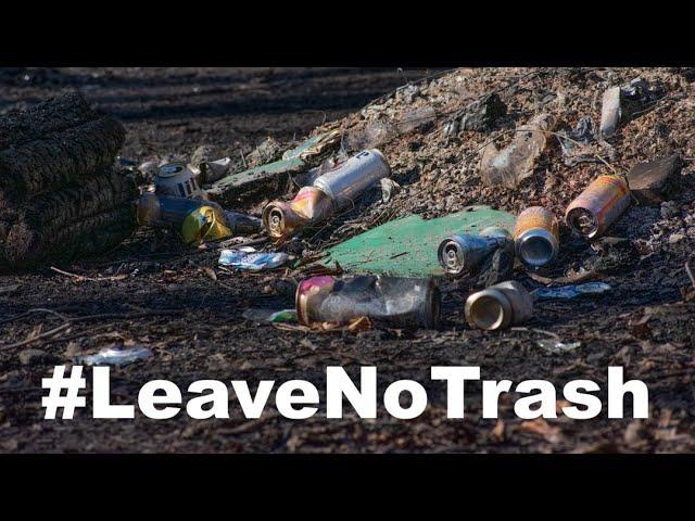 This Earth Week Help #LeaveNoTrash