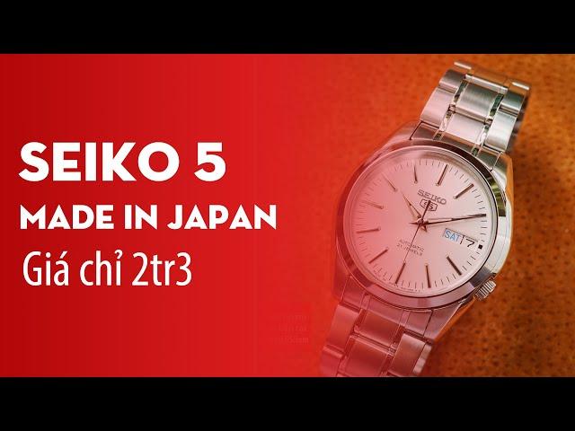 Đồng hồ Seiko chính hãng SNKL41J1 giá 2tr3 - made in Japan