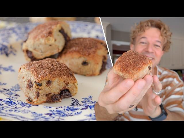 This SECRET Ingredient Makes Cinnamon Scones Irresistible | cinnamon chips easy recipe