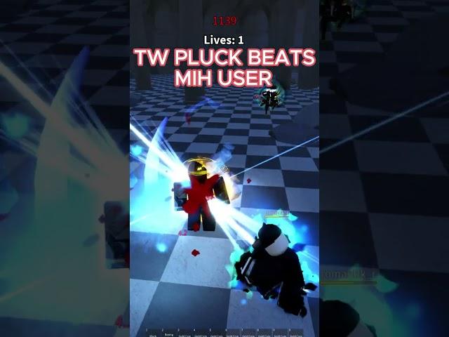 TW PLUCK BEATS MIH USER #yba #roblox #trending #shorts #tiktok #viralvideo #viralshorts #jjba