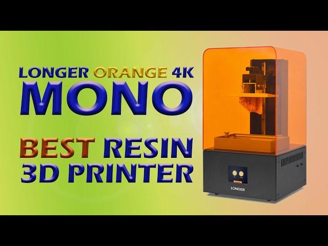 ▼ Longer Orange 4K MONO Resin 3D Printer