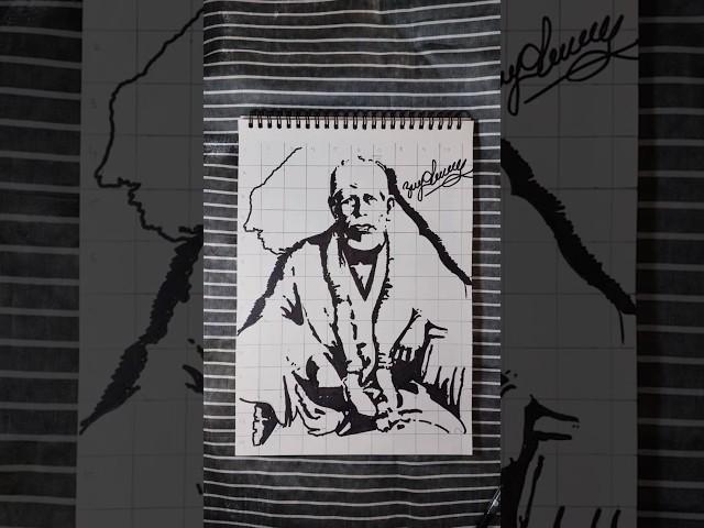Art No - 150 | Om Sai Ram... #art #kokan #saibaba #shortsfeed