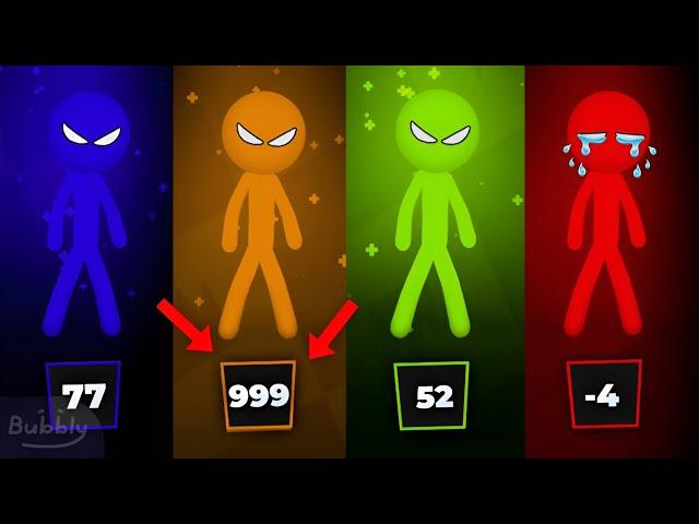 Secret  PRO Stickman MINIGAMES - Stickman Party Gameplay