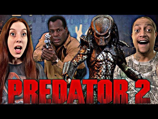 PREDATOR 2(1990) | MOVIE REACTION | OUR FIRST TIME WATCHING | THE SEQUEL IS CRAZY | DANNY GLOVER