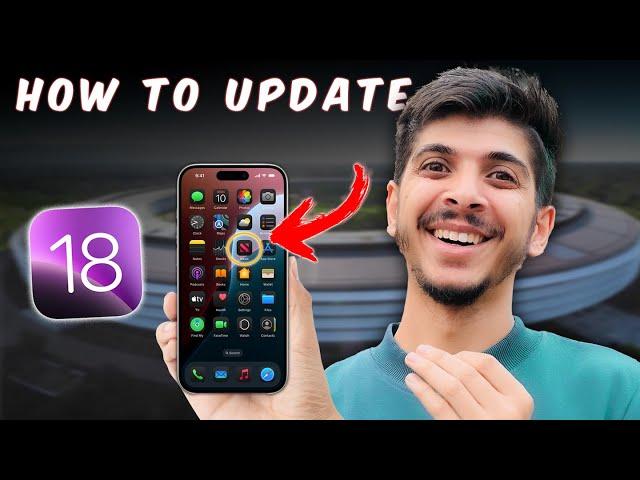 iOS 18 : How To Update Simple & Easy ️ #ios18