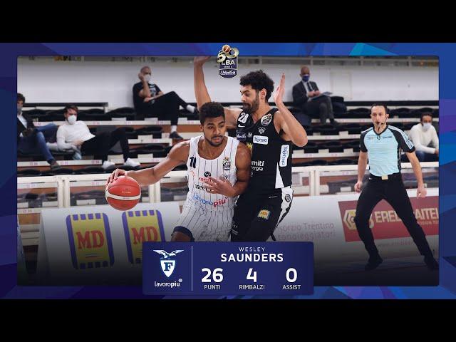 Wesley Saunders VS Dolomiti Energia Trentino