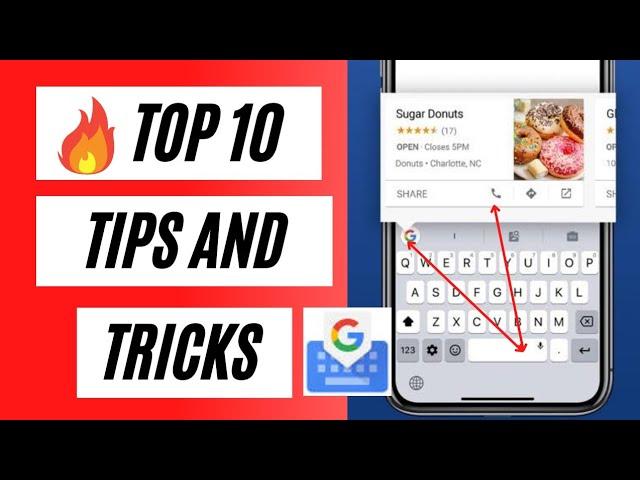 Top 10 Google Keyboard Tips and Tricks For Android and IOS Gboard & Hidden Features | Ps Techzone