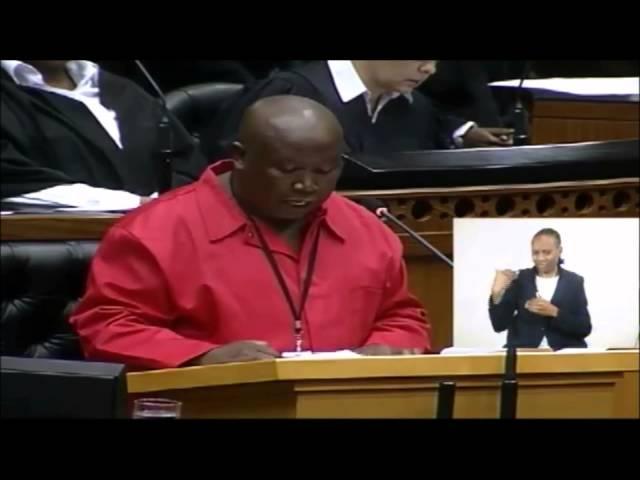 Julius Malema shakes up Parliament