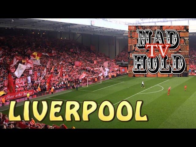 THE KOP SINGS YOU'LL NEVER WALK ALONE @ ANFIELD